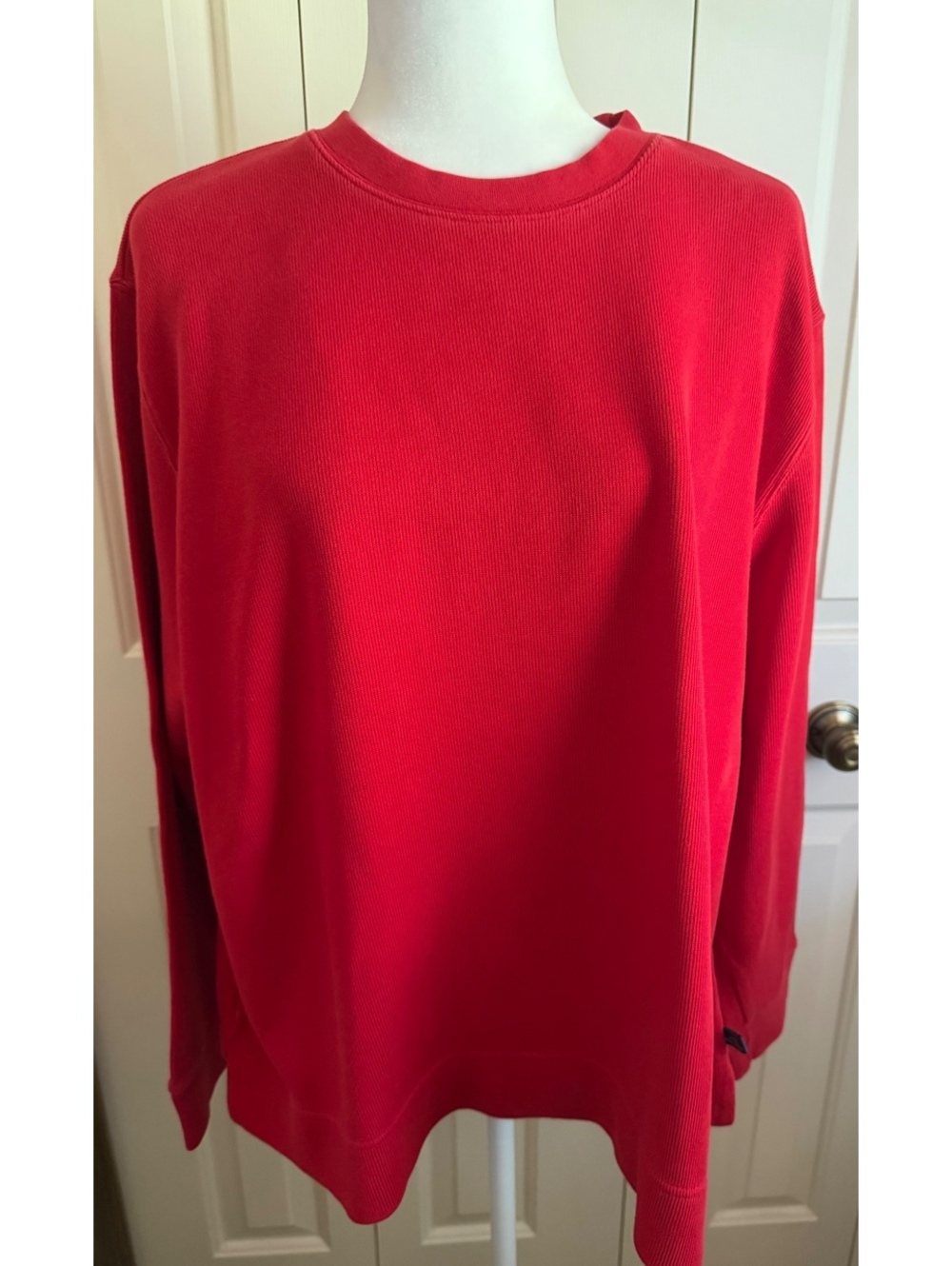 Vintage Y2K Pendleton Originals Sweatshirt XL Red 100% Cotton Crewneck 2000s